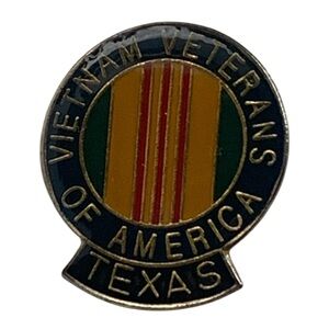 Vintage Vietnam Veterans of America Texas Chapter Lapel Pin